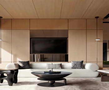 Modern A Living Room-ID:446799992