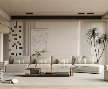 Modern A Living Room-ID:546174052