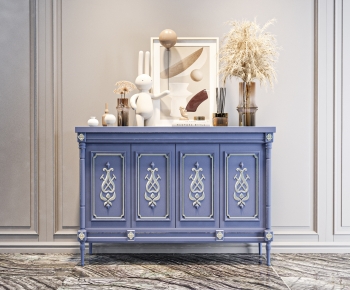 European Style Side Cabinet-ID:628452066