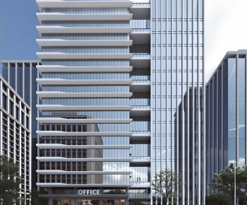 Modern Appearance Of Commercial Building-ID:904081115