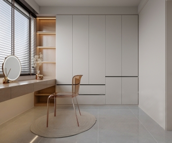 Modern Clothes Storage Area-ID:974175938