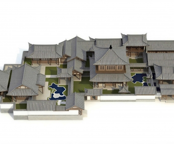 Chinese Style Ancient Architectural Buildings-ID:175817011