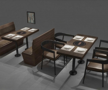 Modern Dining Table And Chairs-ID:248436935