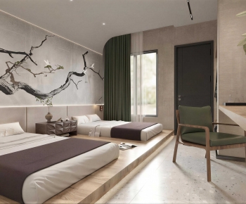 New Chinese Style Guest Room-ID:843453888