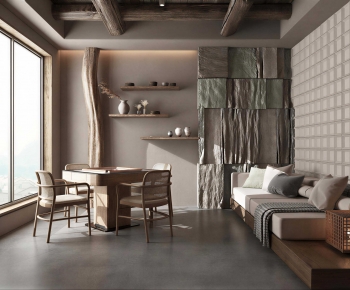 Wabi-sabi Style Chess And Card Room-ID:573287016
