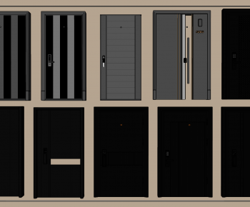 Modern Entrance Door-ID:555159099