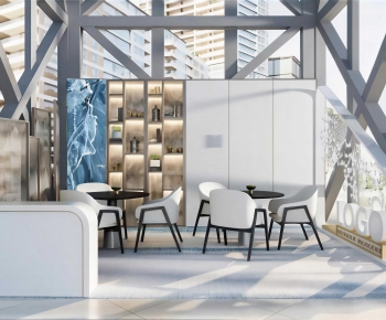 Modern Office Negotiation Area-ID:809525974