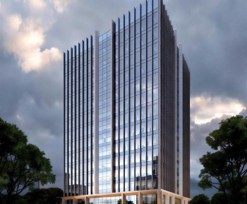 Modern Appearance Of Commercial Building-ID:948276047