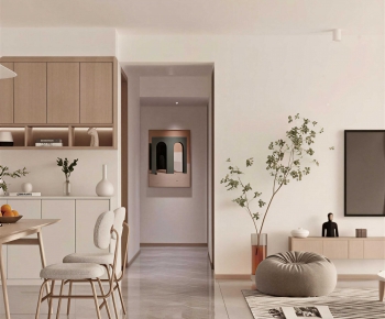 Japanese Style A Living Room-ID:806682118
