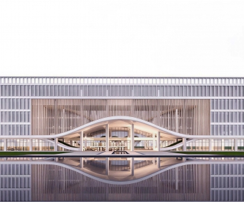Modern Architecture Of Artistic Style-ID:126521119