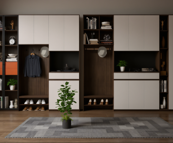 Modern Shoe Cabinet-ID:510858064