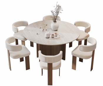 Modern Dining Table And Chairs-ID:412700894