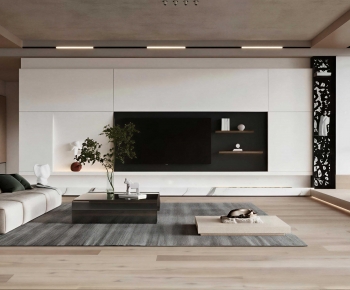 Modern A Living Room-ID:713526012