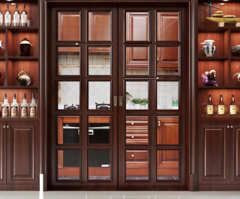 New Chinese Style Wine Cabinet-ID:193185099