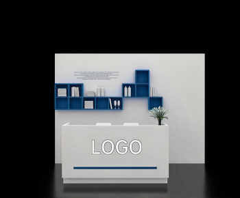 Modern Reception Desk-ID:601232051