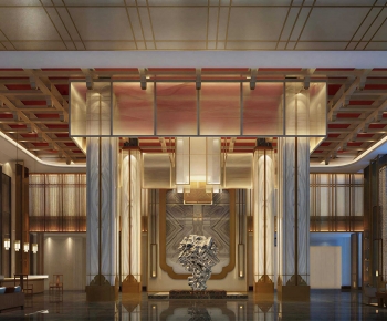 New Chinese Style Lobby Hall-ID:258913994