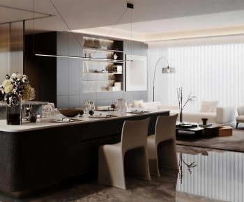 Modern Dining Room-ID:618833073