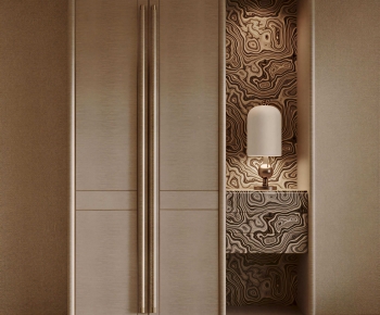 Modern Entrance Cabinet-ID:797451979