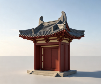 Chinese Style Ancient Architectural Buildings-ID:354168898