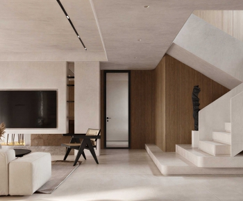 Wabi-sabi Style A Living Room-ID:685939862