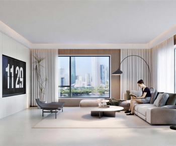 Modern A Living Room-ID:104889911