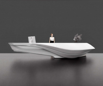 Modern Reception Desk-ID:338624952