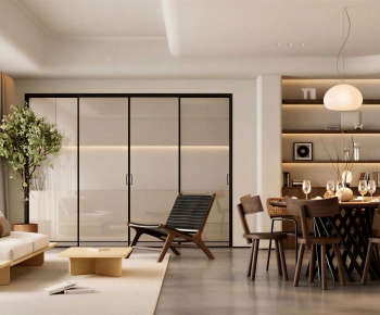 Modern A Living Room-ID:453660013