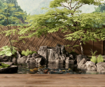Japanese Style Courtyard/landscape-ID:839283942