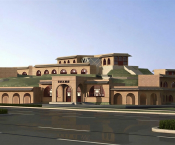 Modern Appearance Of Commercial Building-ID:758249858