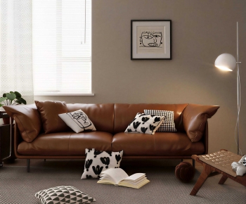 Modern A Living Room-ID:886833914