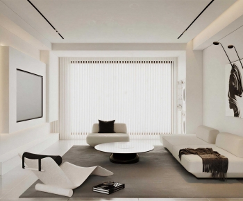 Modern A Living Room-ID:621339086