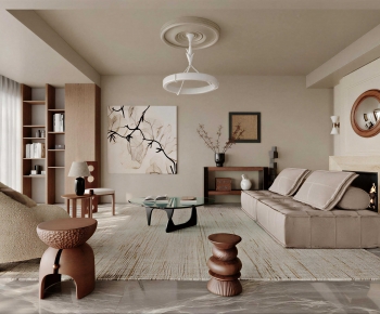 Modern A Living Room-ID:193401107