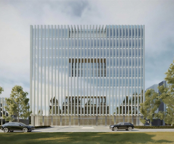 Modern Appearance Of Commercial Building-ID:614171039