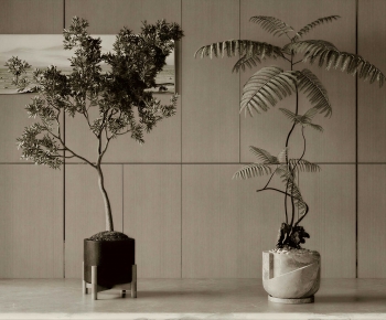 Modern Ground Green Plant Potted Plants-ID:335835939