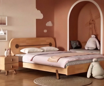Modern Child's Bed-ID:869071015