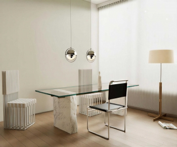 Modern Dining Table And Chairs-ID:915388114