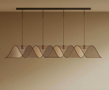 Wabi-sabi Style Long Chandelier-ID:489826925