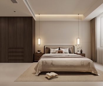 New Chinese Style Bedroom-ID:896239378
