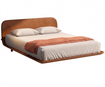 Modern Double Bed-ID:444602977