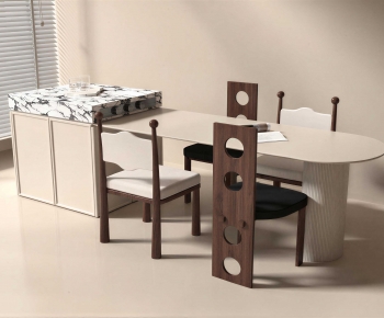 Modern Dining Table And Chairs-ID:248744014