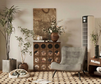Modern Single Sofa-ID:824079045