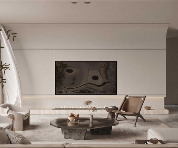 Wabi-sabi Style A Living Room-ID:459371091
