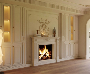 French Style Fireplace-ID:716593031