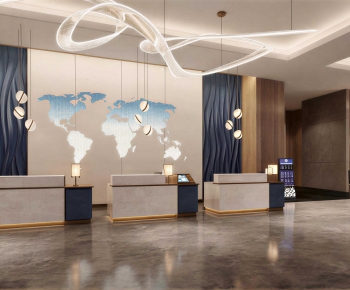 Modern Lobby Hall-ID:690191034