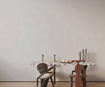 Modern Dining Table And Chairs-ID:500881911