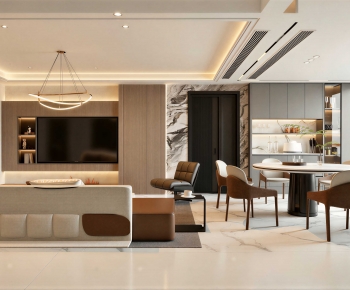 Modern A Living Room-ID:254568102