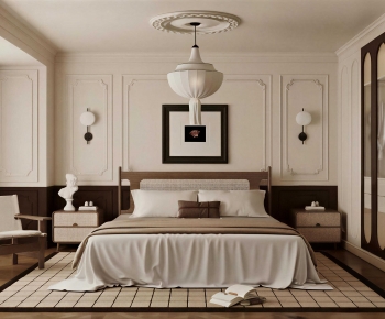 French Style Bedroom-ID:460140944
