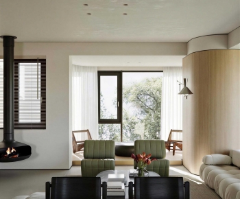 Modern A Living Room-ID:839989257