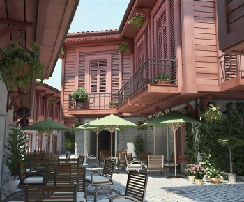 Mediterranean Style Cafe-ID:203978068