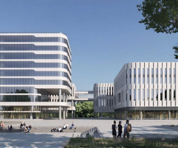 Modern Appearance Of Commercial Building-ID:519082077
